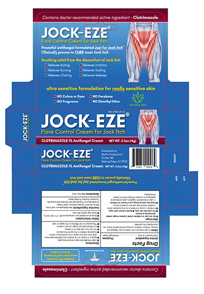 Principal Display Panel – 0.5oz Carton (Jock Eze Carton)